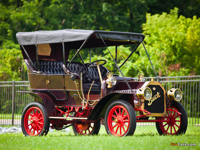 Buick Model F Touring 1909 wallpapers (800 x 600)