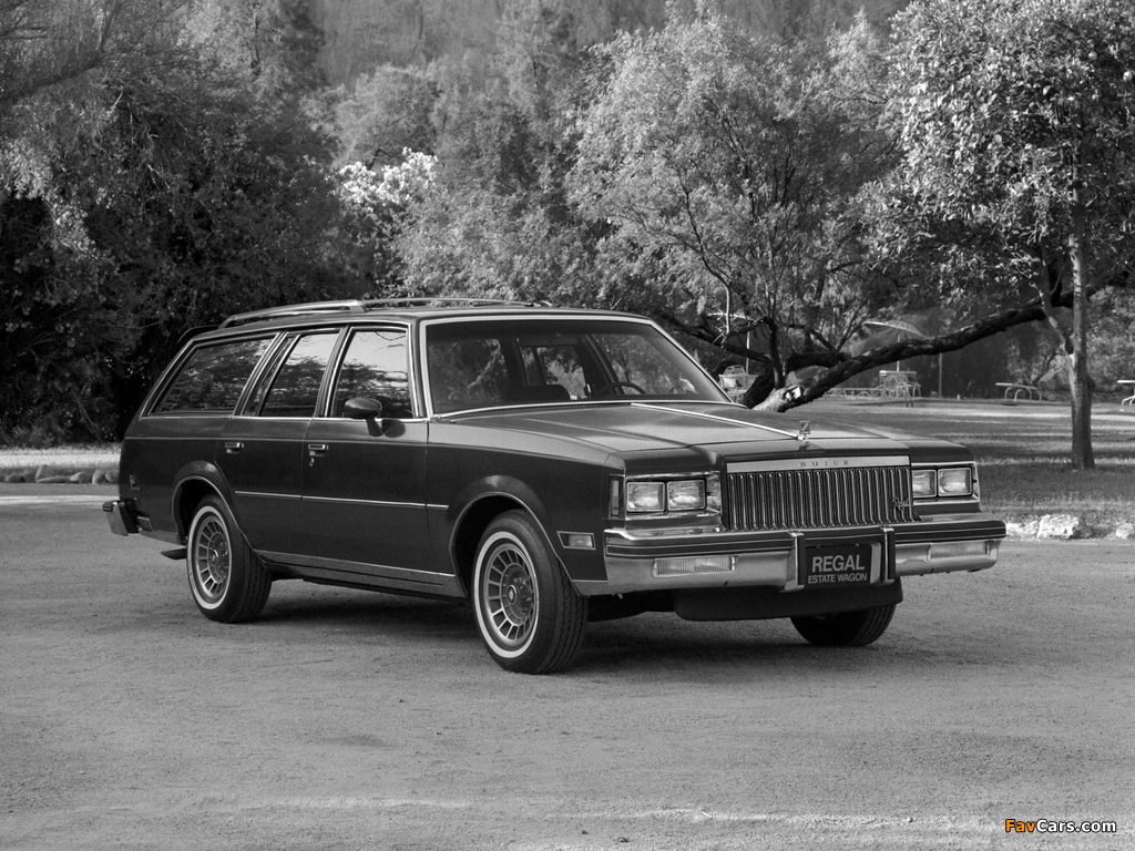 Buick Regal Estate Wagon 1983 photos (1024 x 768)