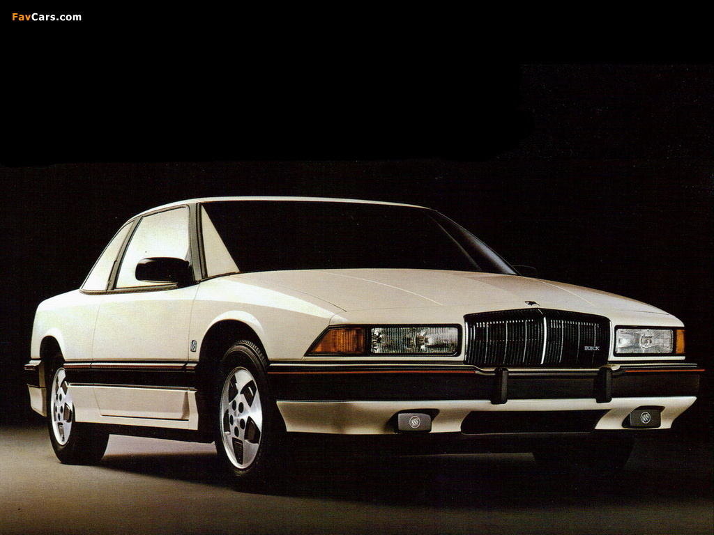 Buick Regal Coupe 1988–93 images (1024 x 768)