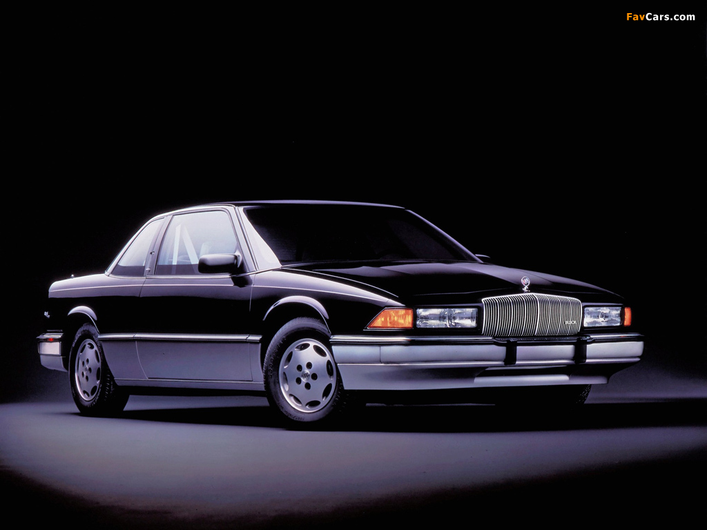 Buick Regal Coupe 1988–93 photos (1024 x 768)