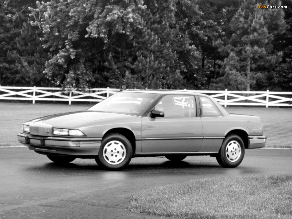 Buick Regal Coupe 1988–93 photos (1024 x 768)