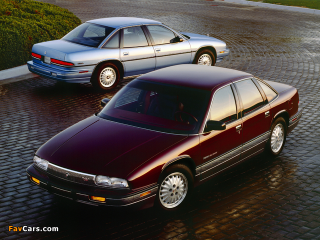 Buick Regal Gran Sport Sedan & Custom Sedan 1992 pictures (640 x 480)