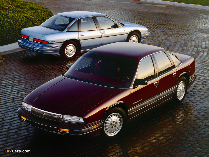 Buick Regal Gran Sport Sedan & Custom Sedan 1992 pictures (800 x 600)
