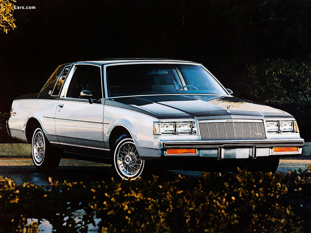 Images of Buick Regal Coupe 1986 (1024 x 768)