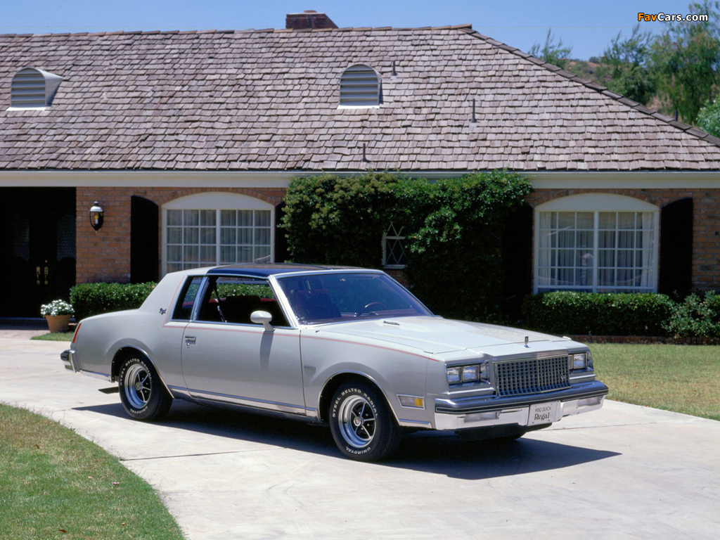 Photos of Buick Regal Sport Coupe 1980 (1024 x 768)