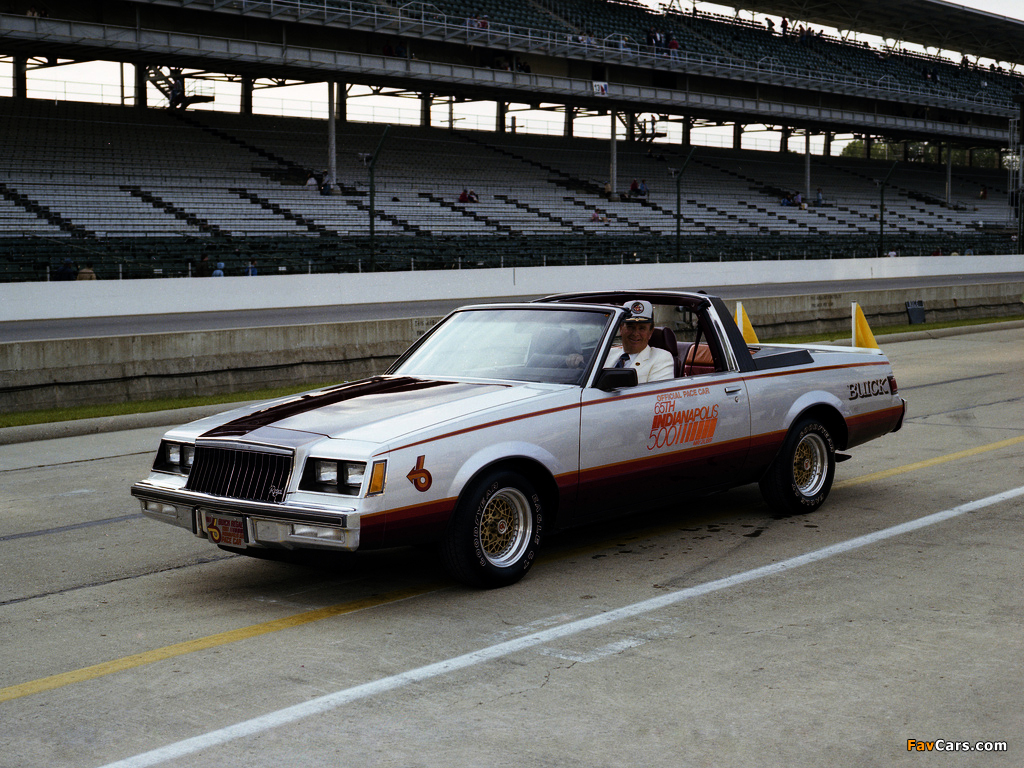 Photos of Buick Regal Indy 500 Pace Car 1981 (1024 x 768)
