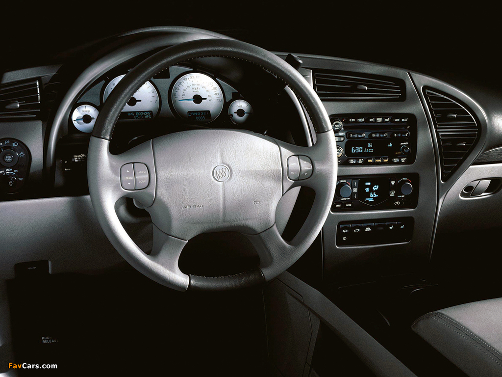 Buick Rendezvous 2001–03 pictures (1024 x 768)