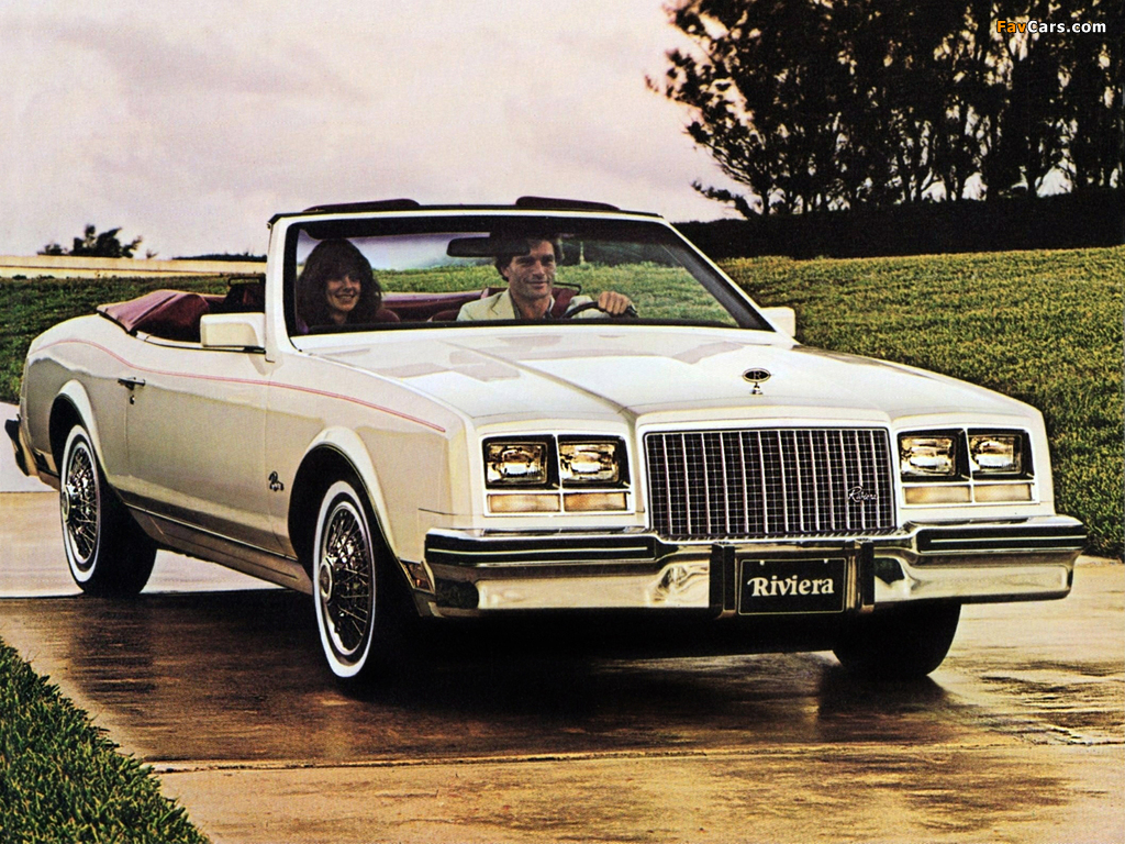 Buick Riviera Convertible 1982–85 photos (1024 x 768)