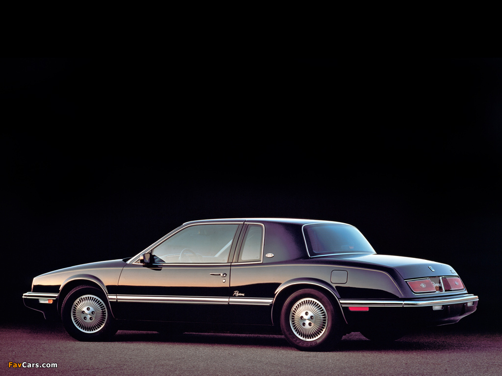 Images of Buick Riviera 1986–93 (1024 x 768)