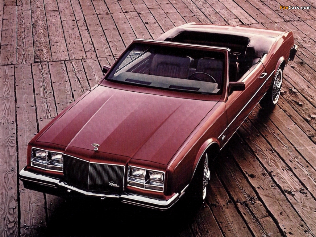 Pictures of Buick Riviera Convertible 1982–85 (1024 x 768)