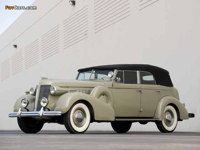 Buick Roadmaster Convertible Sedan (80) 1937 wallpapers (640 x 480)