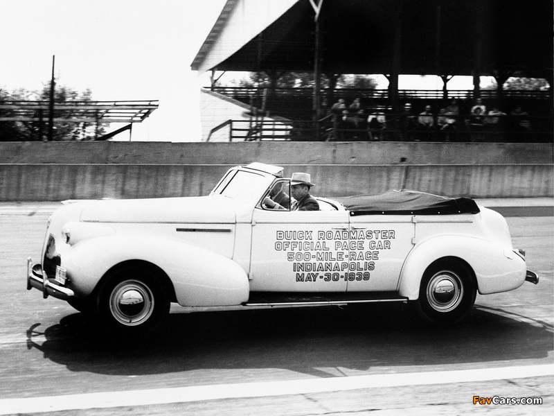 Buick Roadmaster Sport Phaeton Trunk Back Indy 500 Pace Car (81C) 1939 pictures (800 x 600)