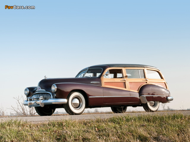 Buick Roadmaster Estate Wagon (79) 1947 wallpapers (640 x 480)