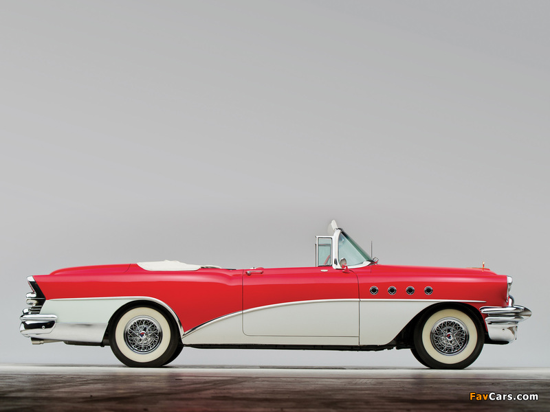 Buick Roadmaster Convertible (76C-4767X) 1955 photos (800 x 600)