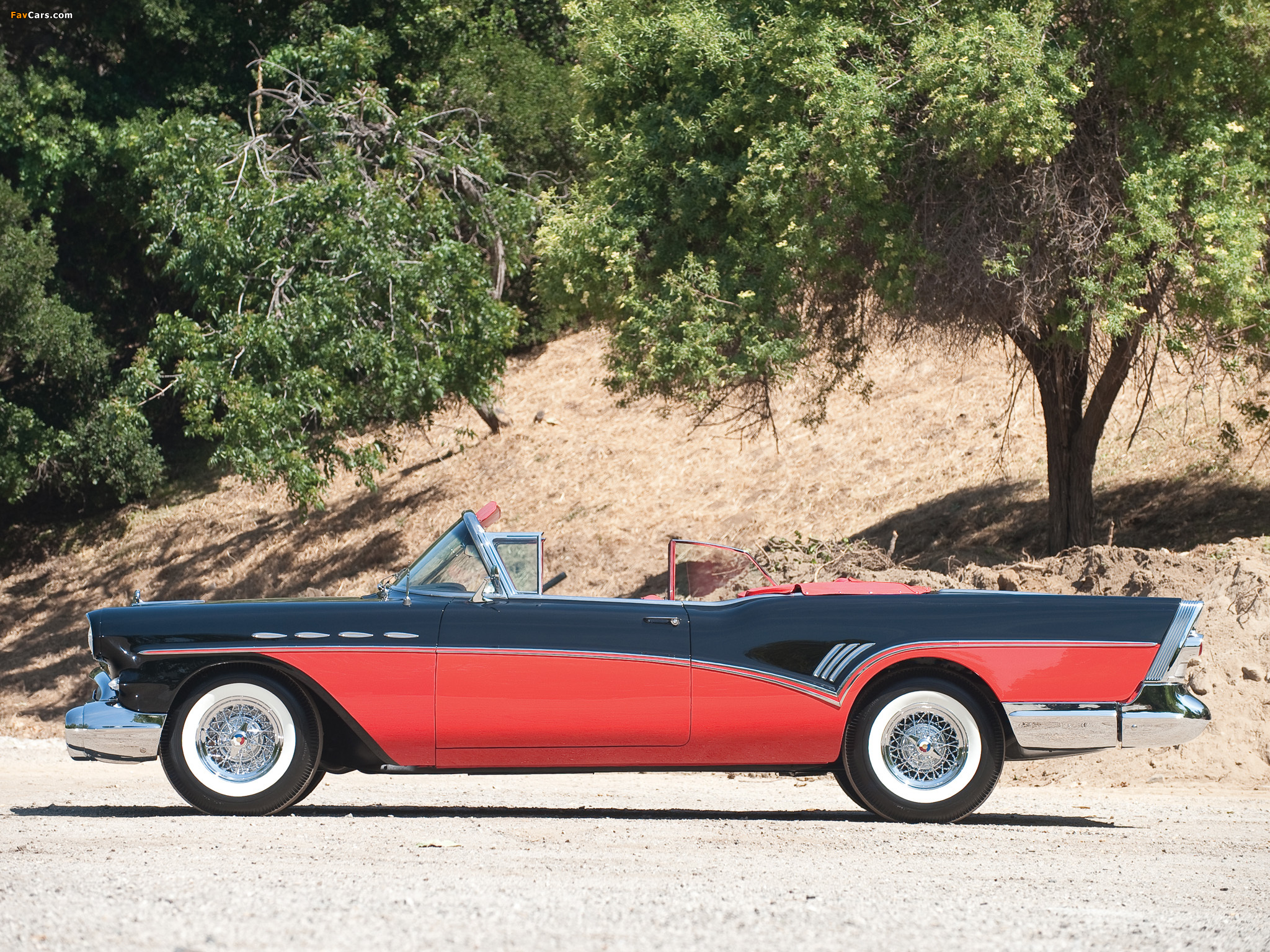 Buick Roadmaster Convertible (76C) 1957 photos (2048 x 1536)