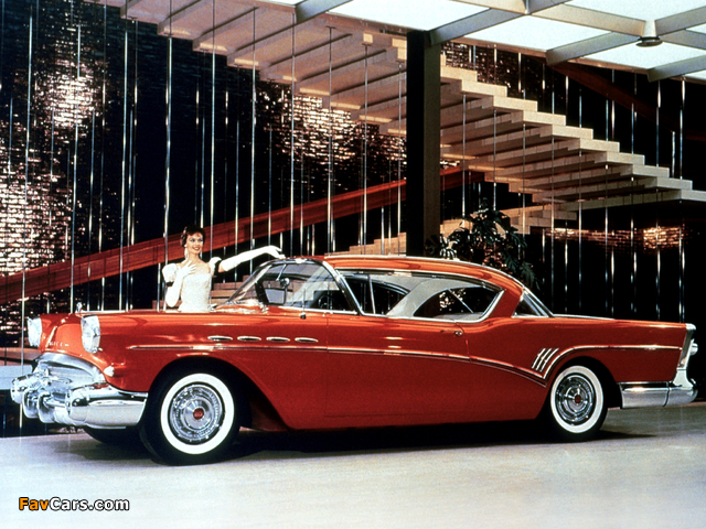 Buick Roadmaster 2-door Riviera Hardtop (76R-4737) 1957 pictures (640 x 480)