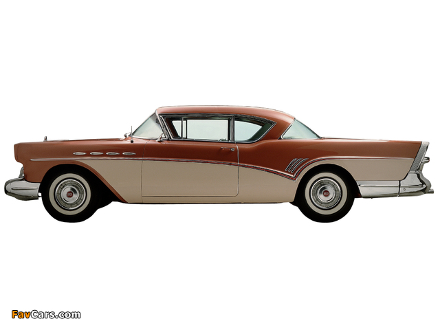 Buick Roadmaster Riviera Hardtop Coupe (76A) 1957 wallpapers (640 x 480)
