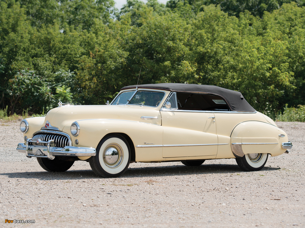 Images of Buick Roadmaster Convertible (76C-4767) 1947 (1024 x 768)