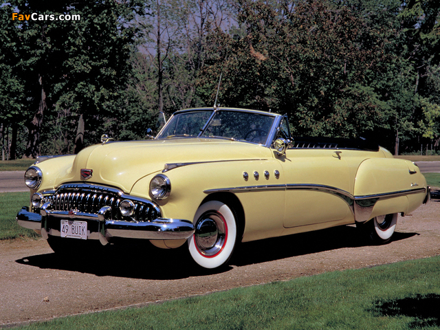 Pictures of Buick Roadmaster Convertible (76C) 1949 (640 x 480)