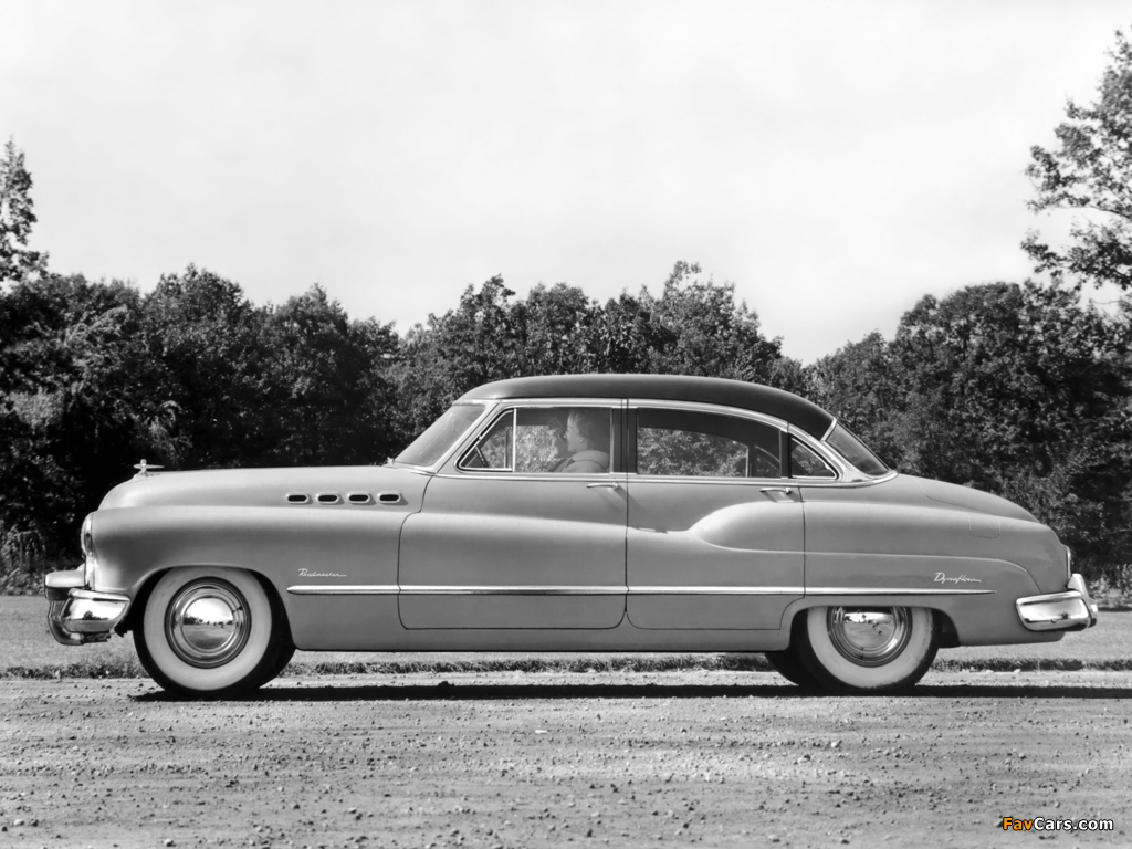 Pictures of Buick Roadmaster Riviera Sedan (72-4719) 1950 (1024 x 768)