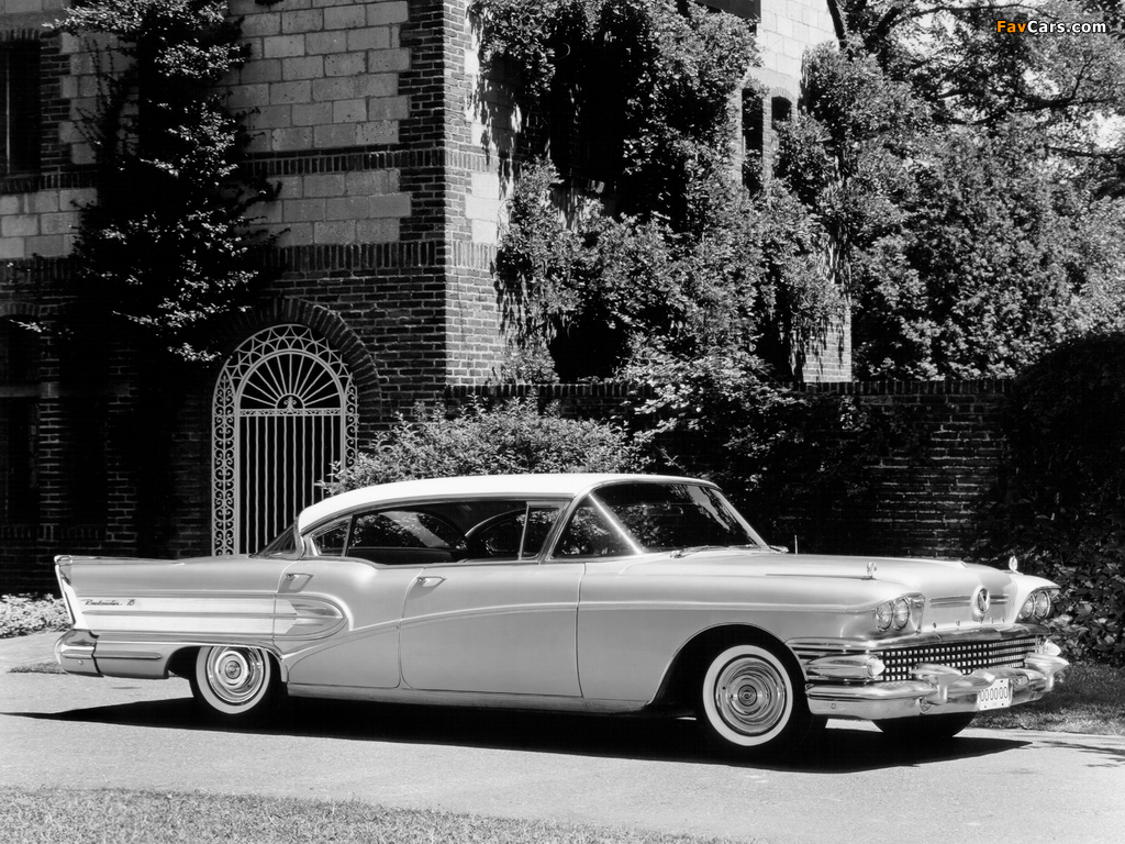 Pictures of Buick Roadmaster 75 4-door Riviera Hardtop (75-4739X) 1958 (1024 x 768)