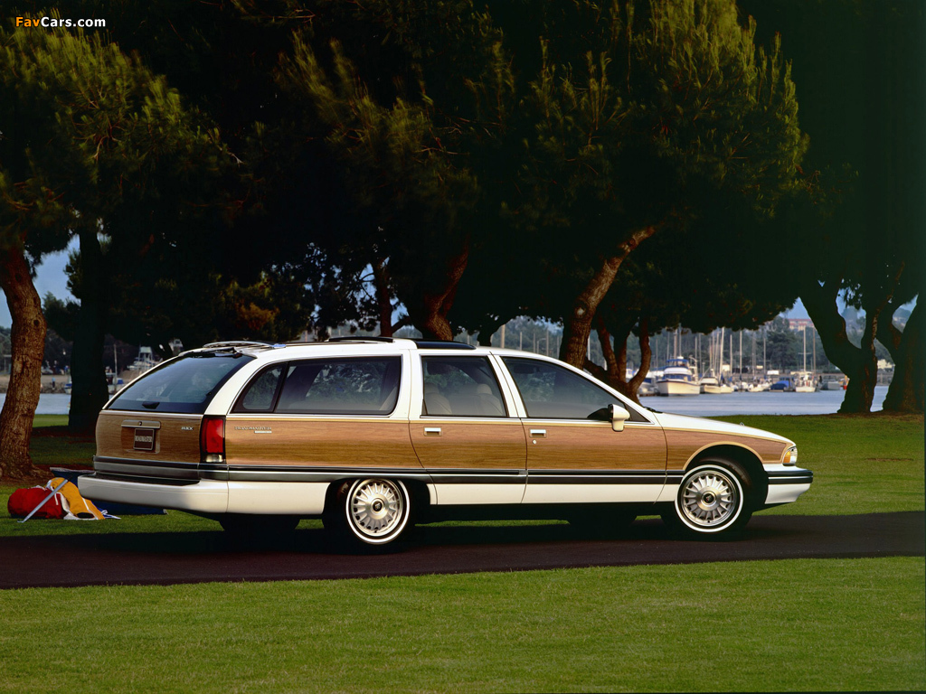 Buick Roadmaster Estate Wagon 1991–96 wallpapers (1024 x 768)