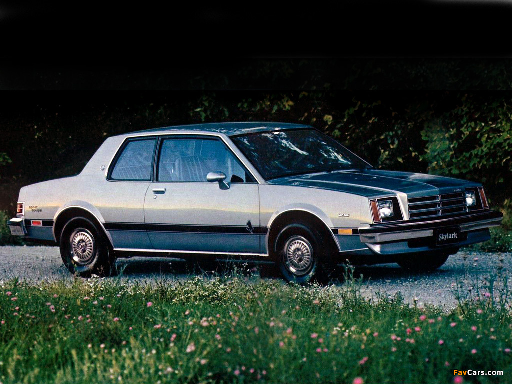 Buick Skylark Coupe 1980–85 images (1024 x 768)
