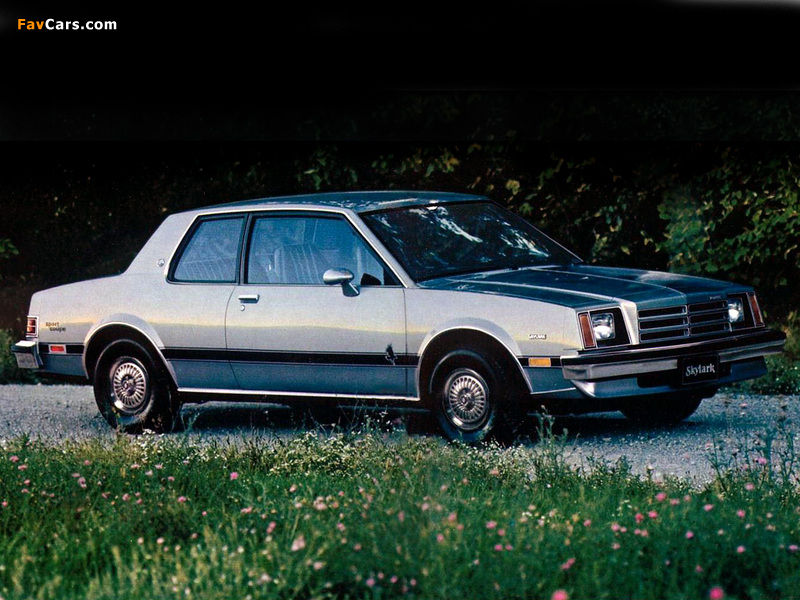 Buick Skylark Coupe 1980–85 images (800 x 600)