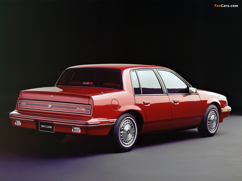 Images of Buick Skylark 1988–91 (1024 x 768)