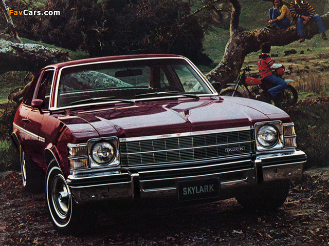 Photos of Buick Skylark Coupe 1975–79 (640 x 480)