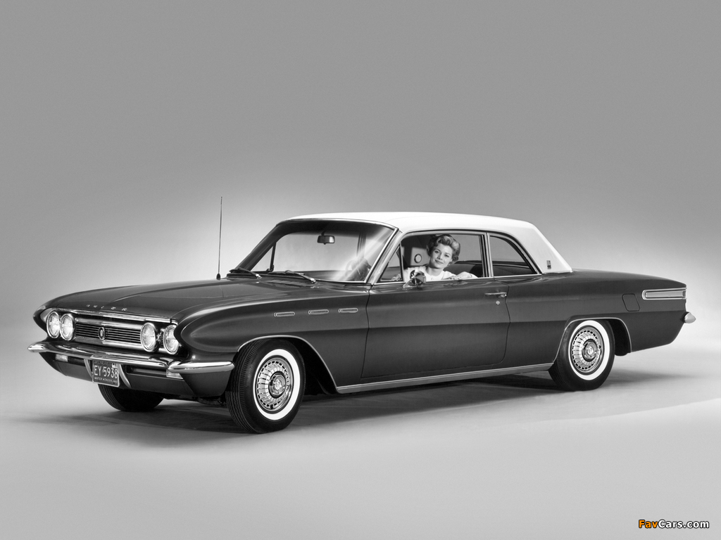 Buick Skylark Hardtop Coupe (4347) 1962 wallpapers (1024 x 768)