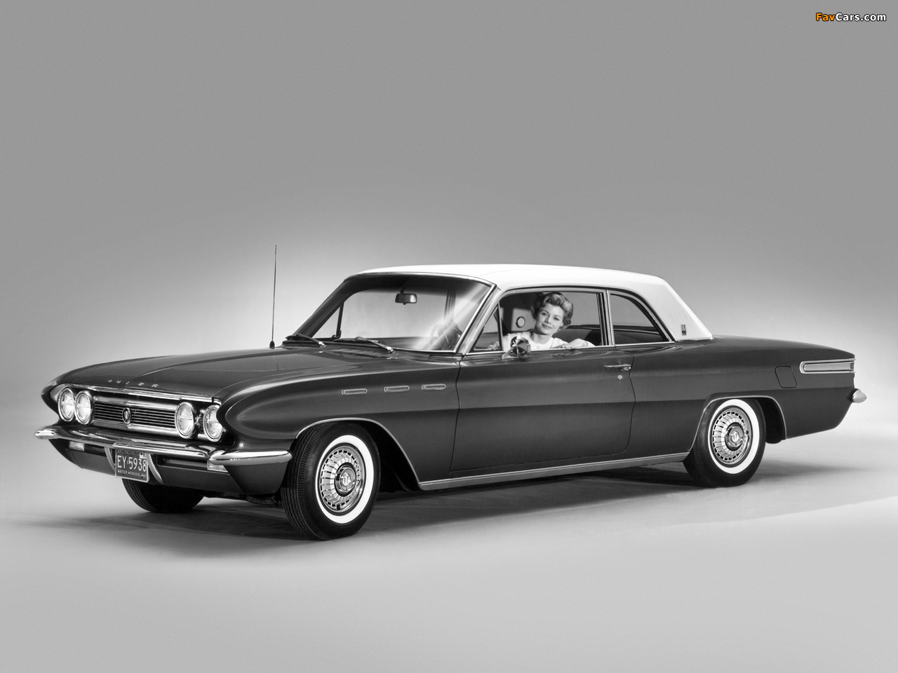 Buick Skylark Hardtop Coupe (4347) 1962 wallpapers (1280 x 960)