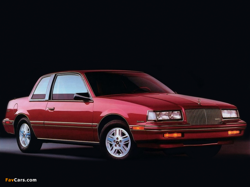 Buick Skylark Coupe 1988–91 wallpapers (800 x 600)