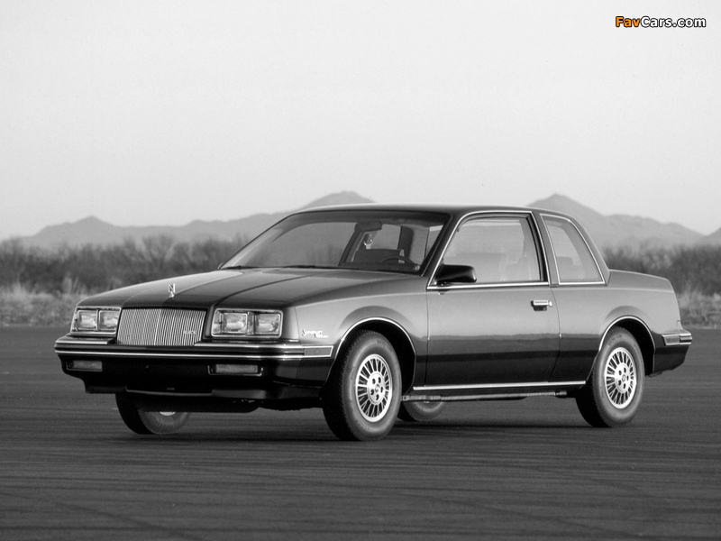Pictures of Buick Somerset Regal Coupe 1985 (800 x 600)
