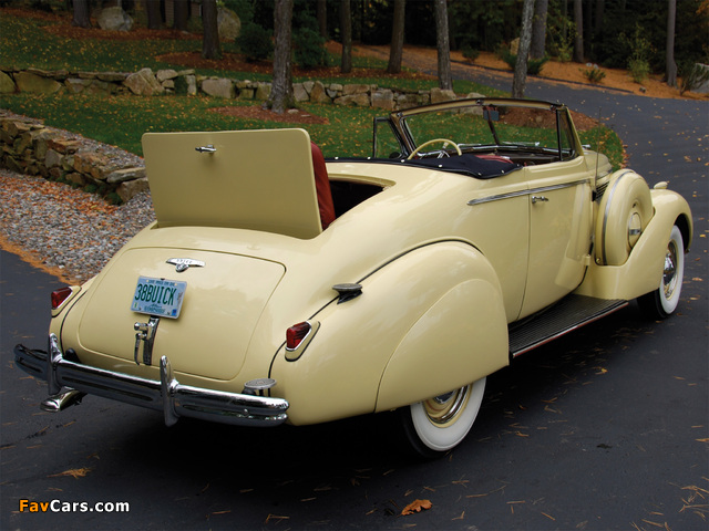 Buick Special Convertible Coupe (38-46C) 1938 photos (640 x 480)