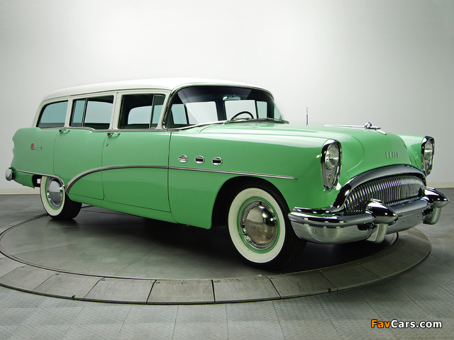 Buick Special Estate Wagon (49-4481) 1954 wallpapers (640 x 480)