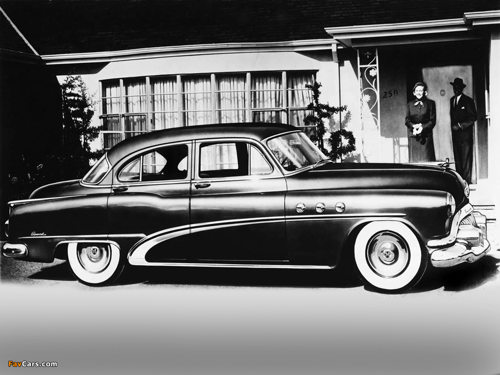 Images of Buick Special Deluxe Tourback Sedan (41D-4369D) 1952 (1024 x 768)