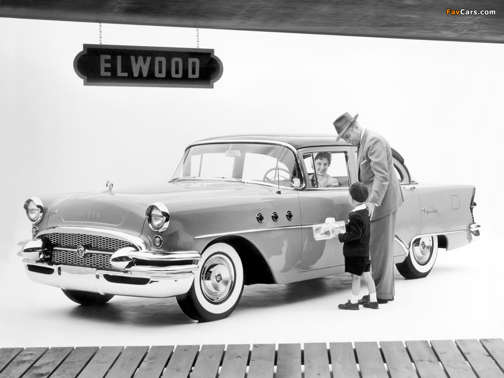 Photos of Buick Special 4-door Sedan (41-4469) 1955 (1024 x 768)