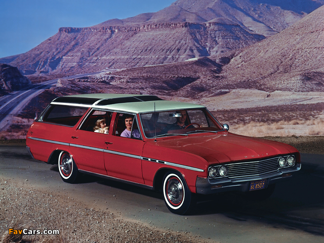 Buick Sport Wagon Custom 1964 images (640 x 480)