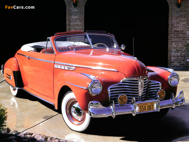 Buick Super Eight Convertible Coupe (56C) 1941 pictures (640 x 480)