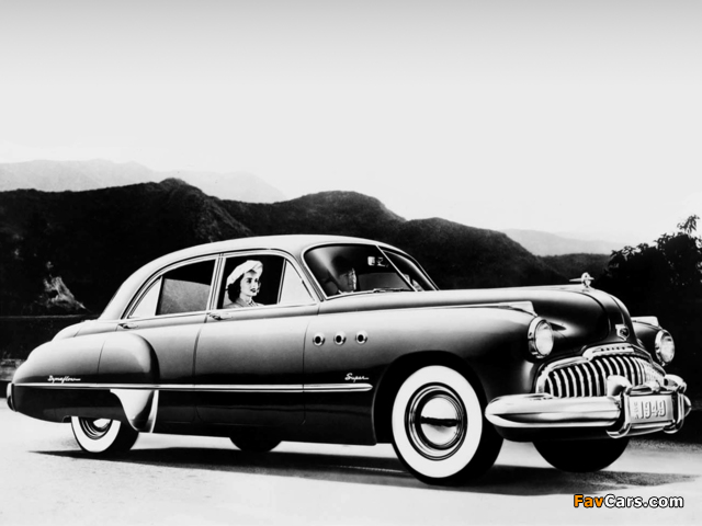 Buick Super Eight 4-door Sedan (51) 1949 wallpapers (640 x 480)