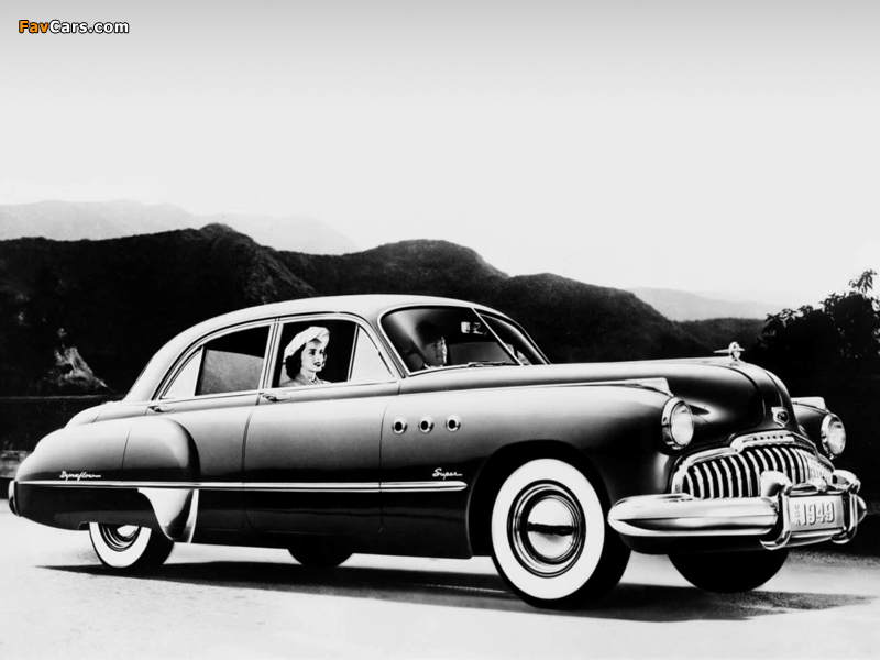 Buick Super Eight 4-door Sedan (51) 1949 wallpapers (800 x 600)