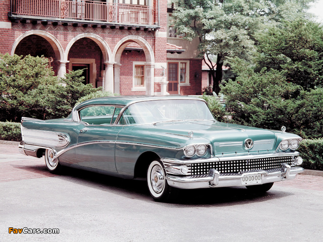 Buick Super 2-door Riviera Hardtop (56R-4537) 1958 pictures (640 x 480)