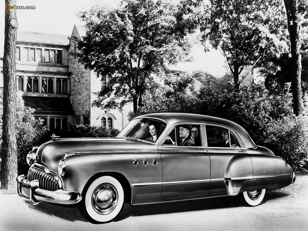 Images of Buick Super Eight 4-door Sedan (51) 1949 (1024 x 768)