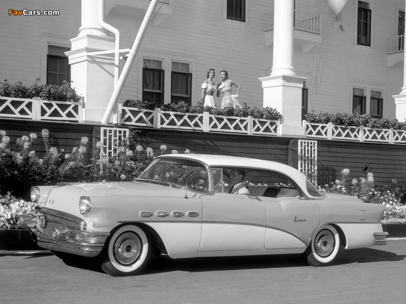 Images of Buick Super 4-door Riviera Hardtop (53-4539) 1956 (800 x 600)