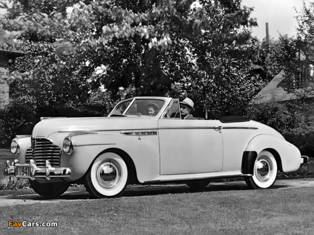 Photos of Buick Super Eight Convertible Coupe (56C) 1941 (640 x 480)