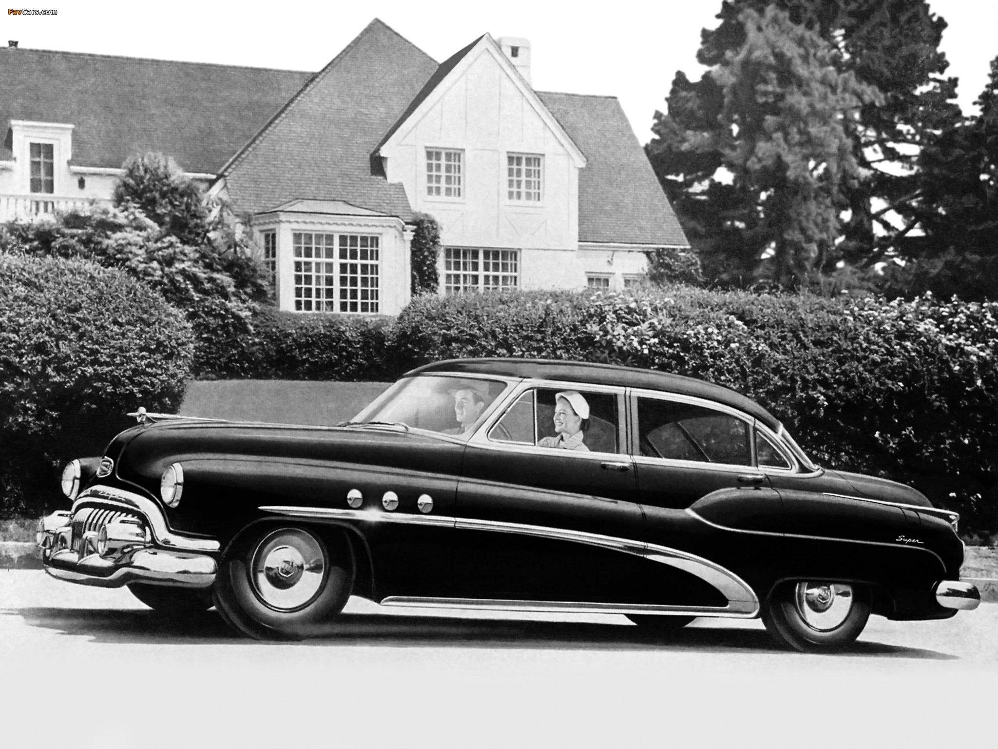 Photos of Buick Super Riviera Sedan (52-4519) 1952 (2048 x 1536)