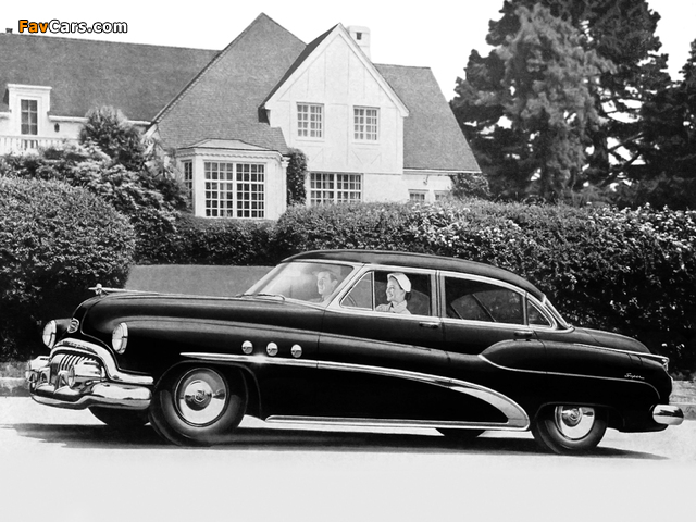 Photos of Buick Super Riviera Sedan (52-4519) 1952 (640 x 480)