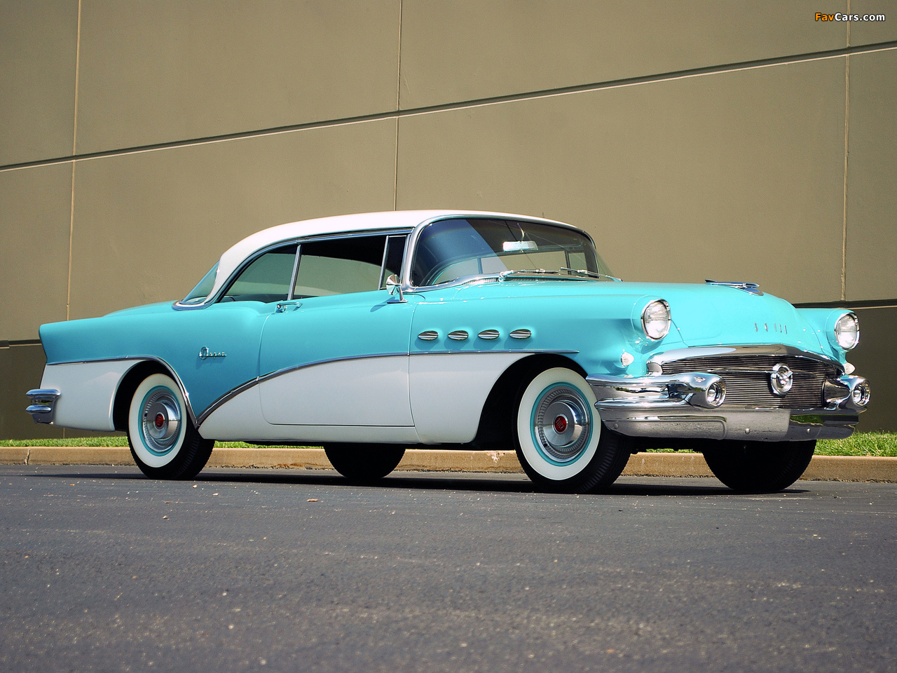 Buick Super 2-door Riviera Hardtop (56R-4537) 1956 wallpapers (1280 x 960)