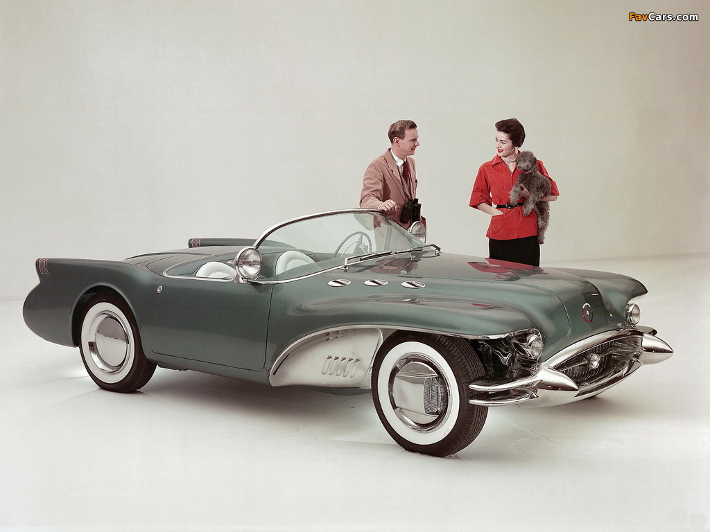 Buick Wildcat II Concept Car 1954 wallpapers (1024 x 768)